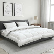 Set di piumone e cuscini 3 pcs 200x220 cm 4 stagioni Lana 3442053