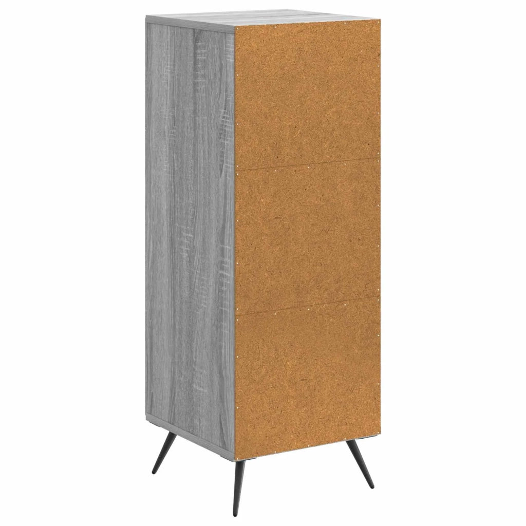 Credenza Grigio Sonoma 33 x 34,5 x 90 cm Legno ingegnerizzato 895521