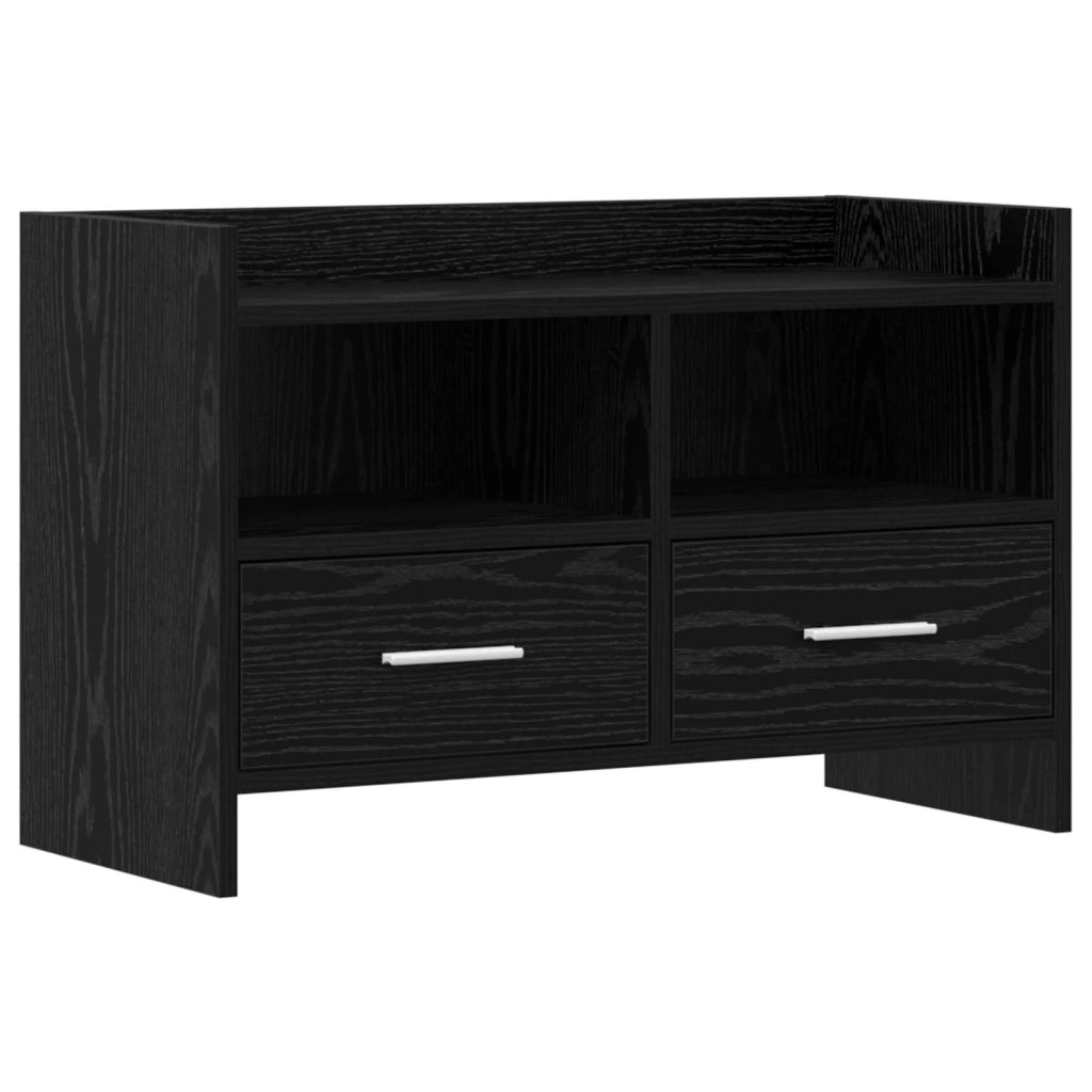 Mobile TV 71,5 x 33 x 47 cm Rovere Nero Legno ingegnerizzato 8011148