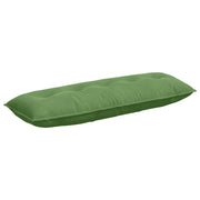 Cuscino per Schiena | Cuscino dorsale Verde chiaro 140 x 50 cm Tessuto in Cords