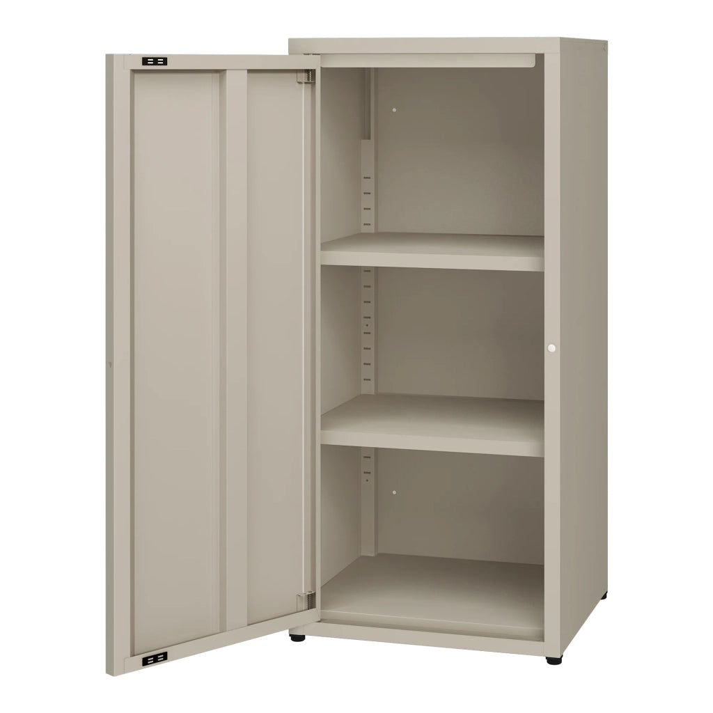 Mobiletto/scaffale in metallo e acciaio 88 x 40 x 35 cm colore cammello 03_0008903