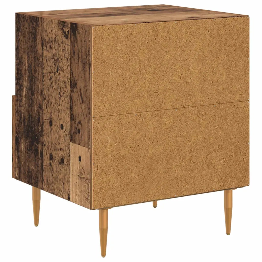 Comodino-Tavolino da notte Marrone 40 x 35 x 47,5 cm Legno multistrato 434136