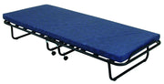 Letto Pieghevole con Materasso Cm 80 x 190 Colore Nero