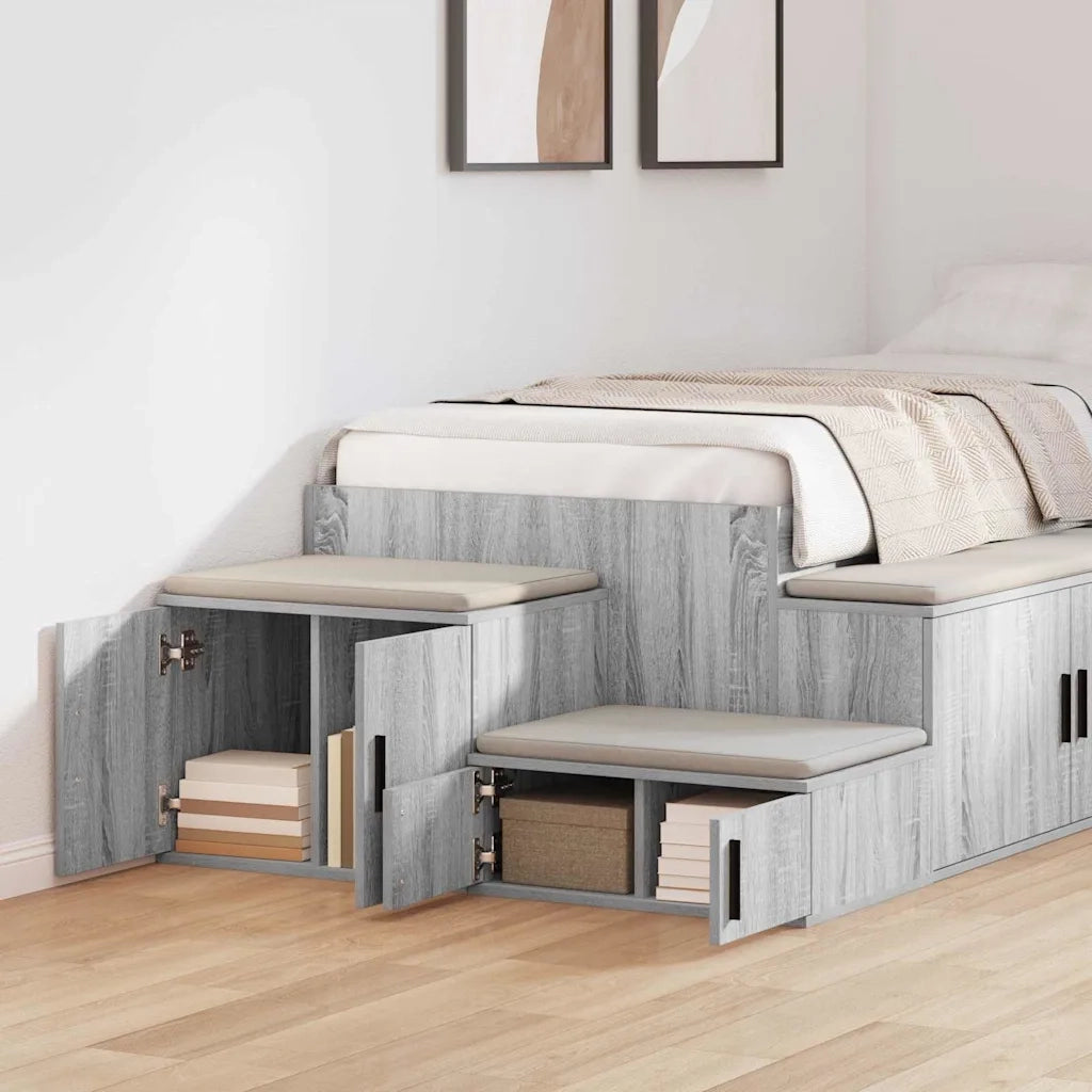 Armadio 2 pz Grigio Sonoma 103 x 41 x 40 cm Legno multistrato CFW7419614