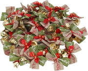 50 Stck Clessidre Mini Ornamento di Natale per Boe e Festa per Casa, Ufficio e Party - Decorazioni da Festa e Materiali Artigianali.