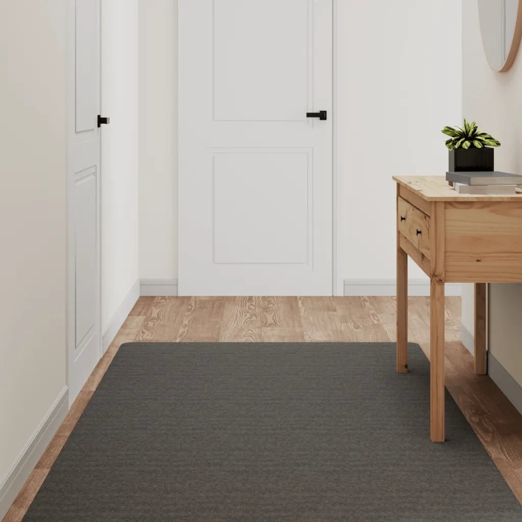Tappeto Corsia Antracite 100x180 cm 355806