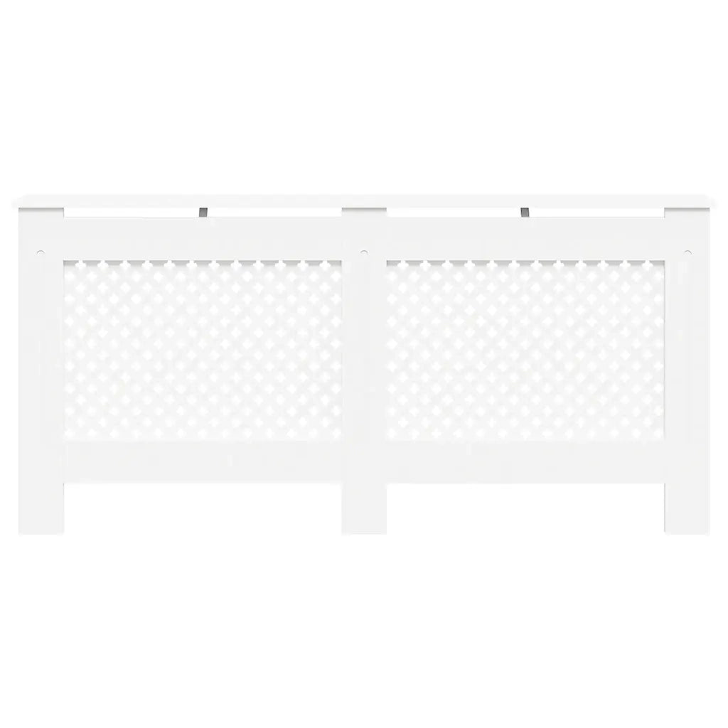 Copertura per Radiatore Bianca 172x19x81,5 cm in MDF 284325