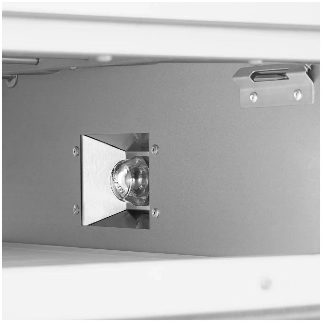 Forno per pizza professionale 1 camera diametro 60 cm porta in vetro acciaio inox vetro argentato 14_0009066