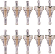 Filtro dell'aria per 50cc/70cc/90cc/110cc/125cc/150cc - Pacchetto da 10 - Diametro del filtro 7mm - Altezza 54mm - Riduce la usura - Garantisce una funzione motore stabile