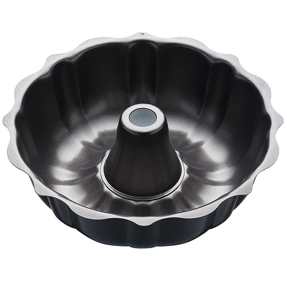 Trade Shop - Stampo Teglia Tortiera Per Dolce Torta Ciambella Antiaderente Rotondo 27cm -