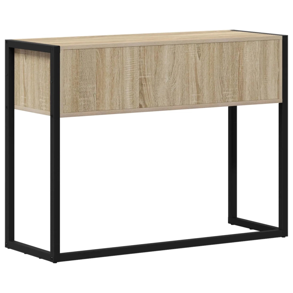 Tavolino | Tavolo laterale Sonoma 100 x 36 x 75 cm Legno multistrato