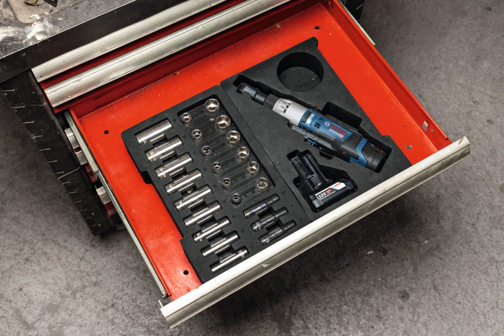 Bosch GRC 12V-60 3/8 SN – Cricchetto a Batteria 12 V, 60 Nm Compatto quadro 3/8"