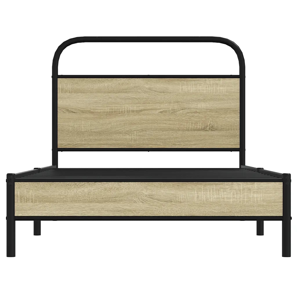 Giroletto senza Materasso Rovere Sonoma 107x203cm in Truciolato 4100406