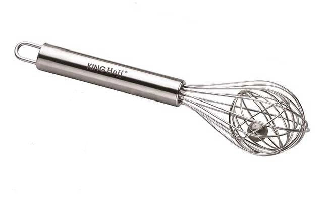 Frusta da cucina in acciaio inossidabile Kinghoff KH-3178 con sfera in acciaio