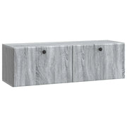 Mobile Porta TV da Muro 98 x 31 x 30 cm Sonoma grigio