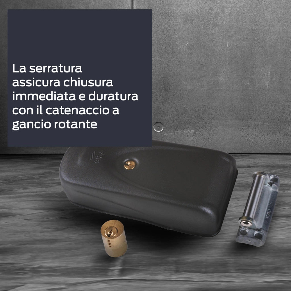 Serratura Elettrica Gancio Rotan S Puls 1A721 Cisa