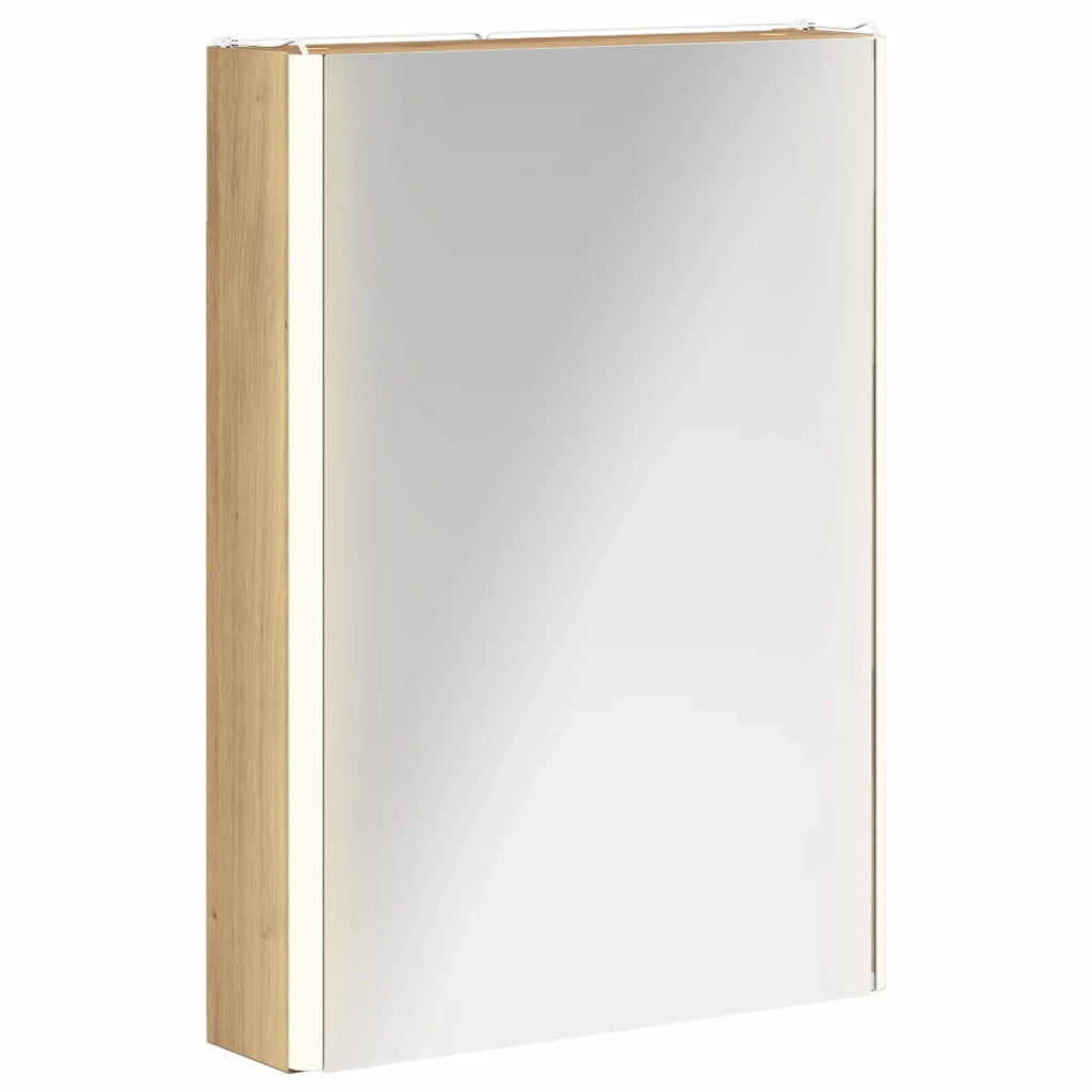 Mobiletto per specchio da bagno Rovere Artigianale