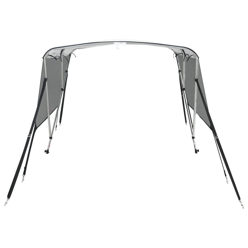 Bimini di Prua Pareti Laterali Rete 3 Archi 183x(137-152)x137cm
