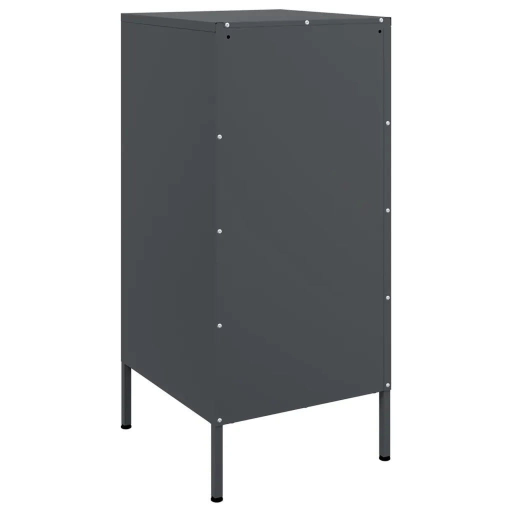 Credenza Antracite 36x39x79 cm in Acciaio 843016