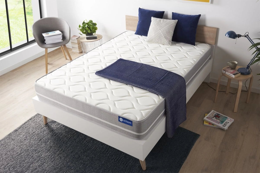 Materasso Actilatex touch 130x220cm - Spessore : 20cm - Lattice e memory foam - Bilanciato