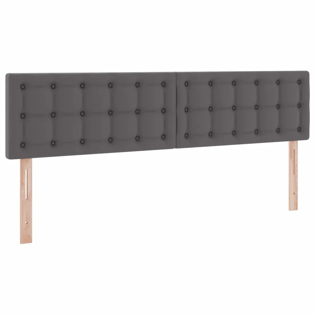 Letto con contenitore e materasso Grigio 180 x 200 cm 3370407