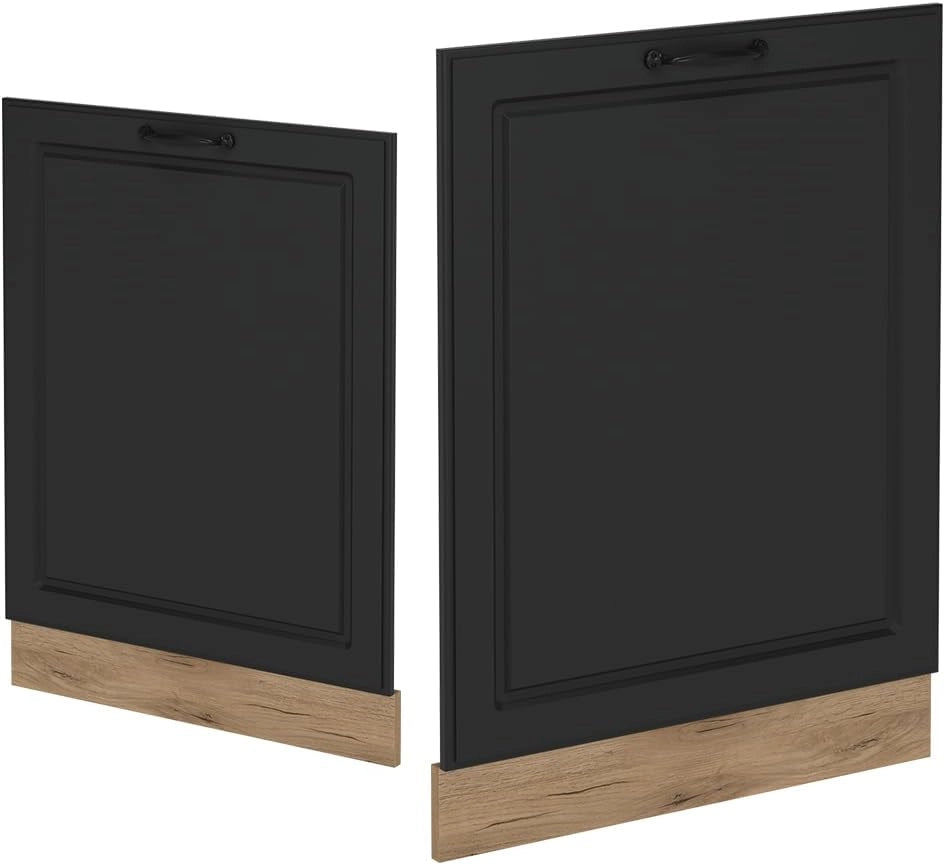 Pannello frontale della lavastoviglie R-Line, Nero lucido, 60 cm, PL Antracite