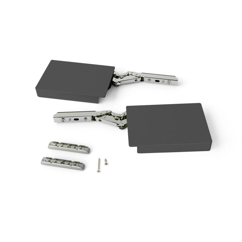 Braccetto per ante a ribalta verso l'alto Altius Lift, Forza 1840-5200 (high-H), Acciaio e tecnoplastica, Grigio antra..