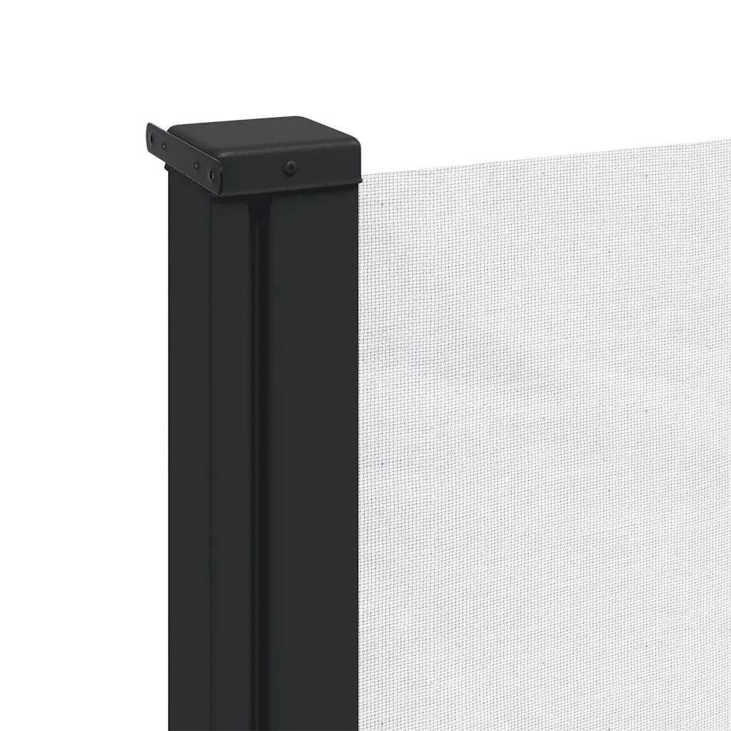 Tenda da Sole Laterale Retrattile-Tenda parasole per balcone per giardino Bianco 120x600 cm 263963