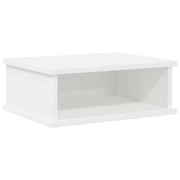 Comodino | Armadio da Notte | Mobiletto da notte Bianco 40 x 31 x 15 cm Legno multistrato