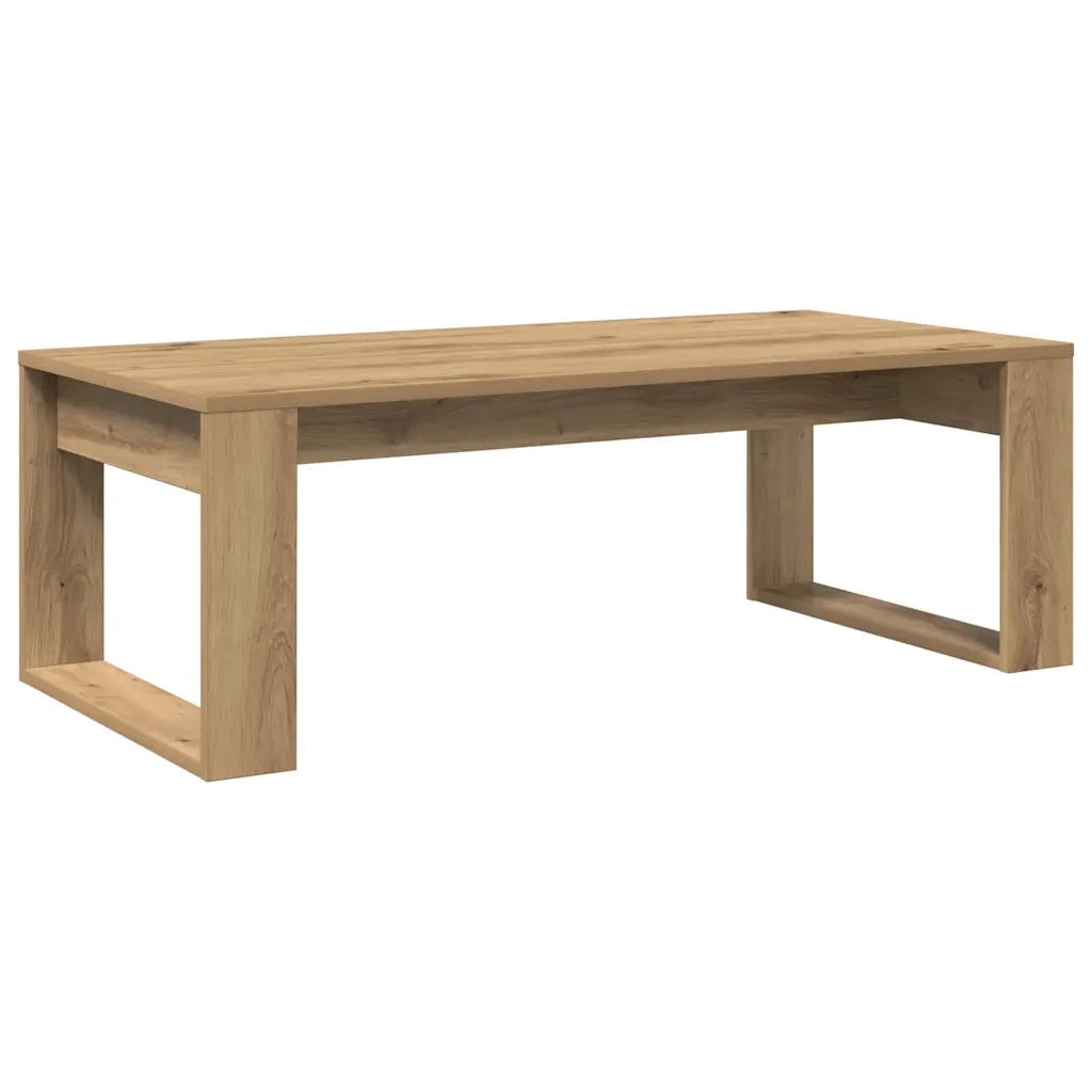 Tavolino Salotto Rovere Artigianale 102x50x35 cm in Truciolato 856681