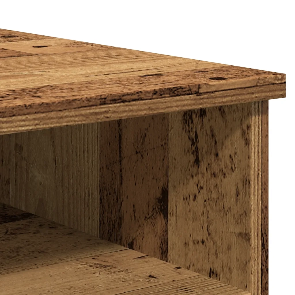 vidaXL Mobile Porta TV Legno Vecchio 80x35x36,5 cm Legno Multistrato