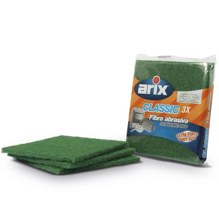 Panno Arix fibra abrasiva forte 3 pezzi