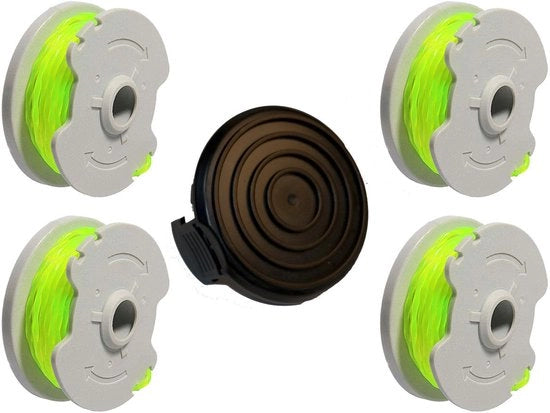 Adatto per accessori di taglio Worx WA0014 spazzola / WA0037 coperchio kit di taglio erba con tessuto in nylon