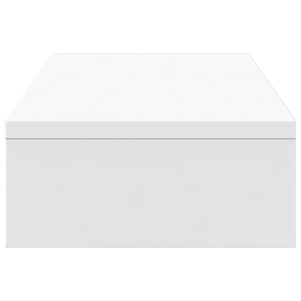Supporto per monitor mobile da scrivania regolabile legno ingegnerizzato bianco 02_0044965