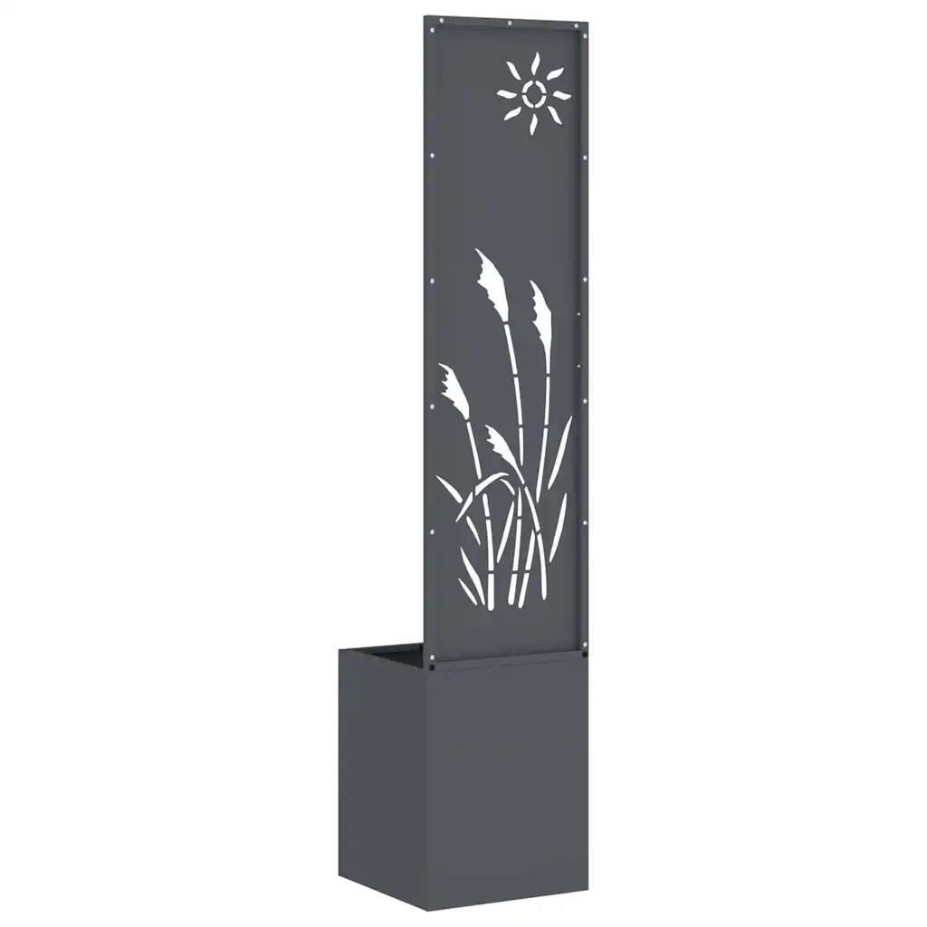 Schermo per privacy in giardino Traforo Antracite 32 x 150 cm CFW5572057