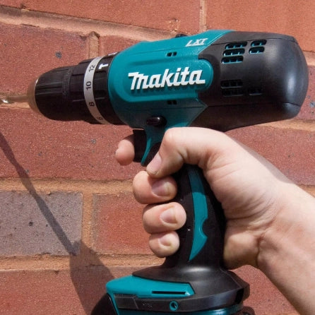 TRAPANO/AVVITATORE CON PERCUSSIONE A BATTERIA 'DHP453RFE' MAKITA 18V 3,0Ah - MAKITA