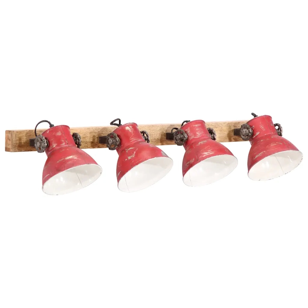 Lampada a Parete 25 W Rosso Anticato 90x25 cm E27 CFW4792962