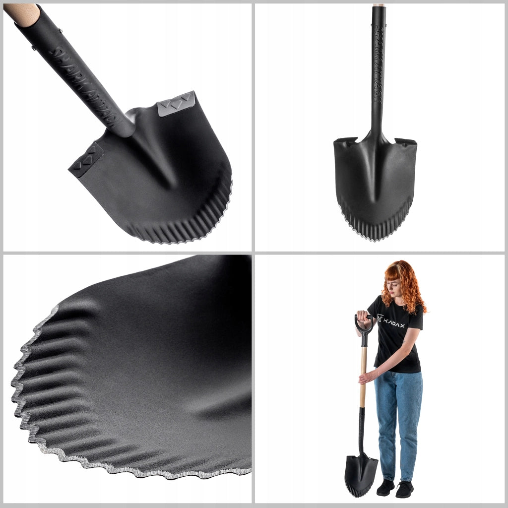 Pala KADAX Sharp da 132 cm per scavare in giardino con manico