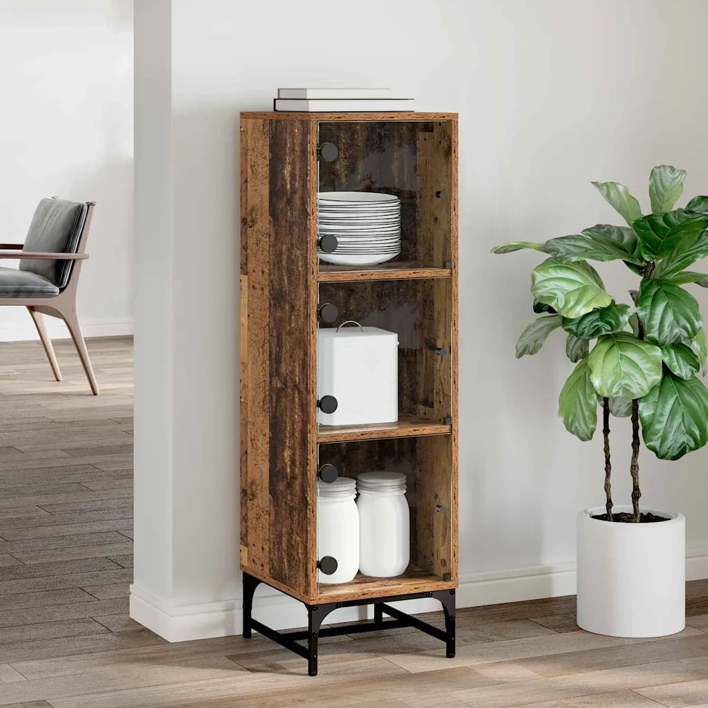 Credenza Legno vecchio 35 x 37 x 117 cm 883537