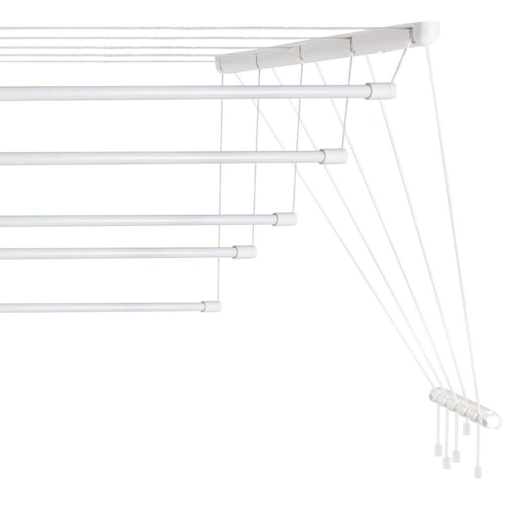 KADAX Suszarka sufitowa 5x180cm biała AV180-P5St <