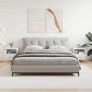 Comodini 2 pz Bianchi 40x35x47,5 cm in Legno Multistratocod mxl 121332