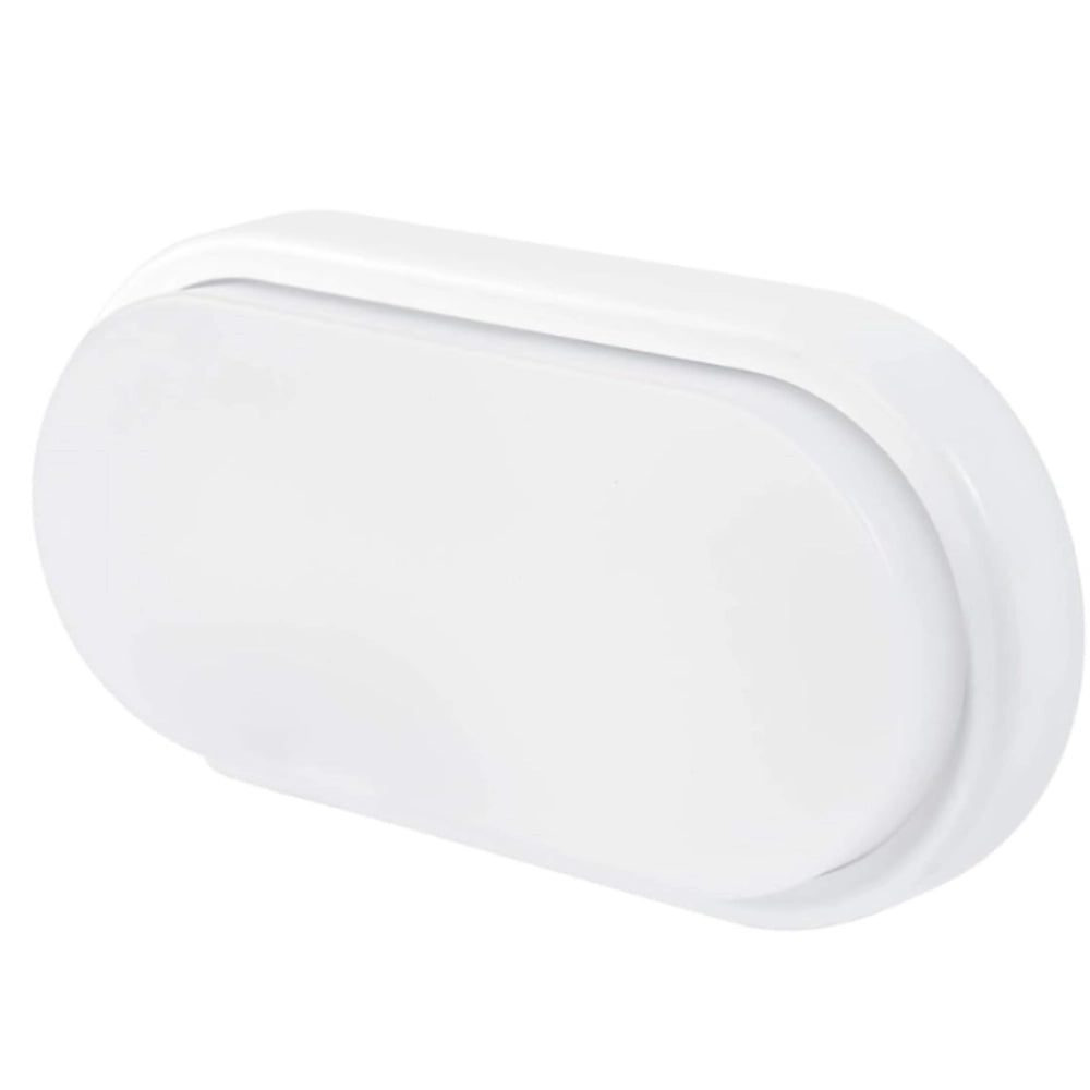Plafoniera led ecova 25263 ovale per interni ed esterni