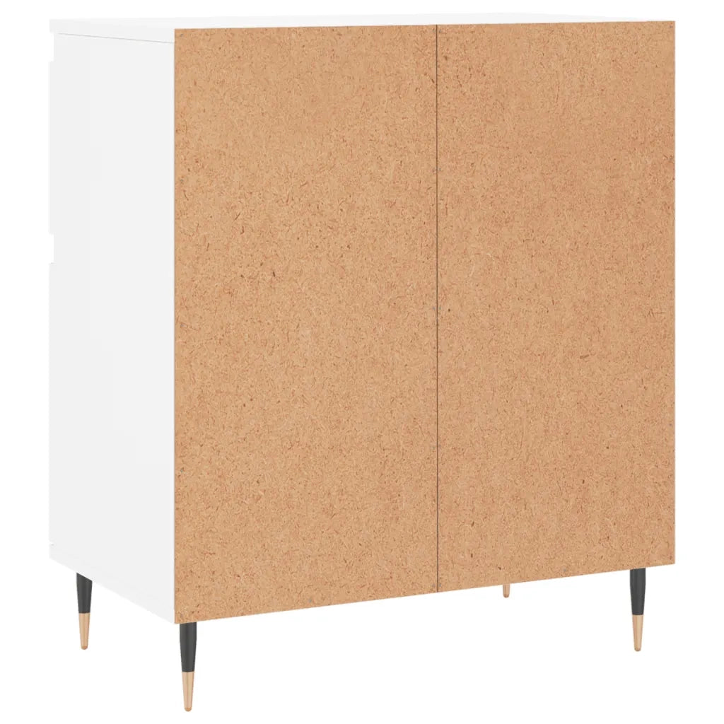 Credenza-Buffet-Armadio da cucina Bianca 60x35x70 cm in Legno Multistrato 751104