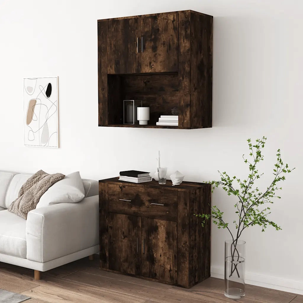 Credenza Rovere Fumo in Legno Multistrato 3185372