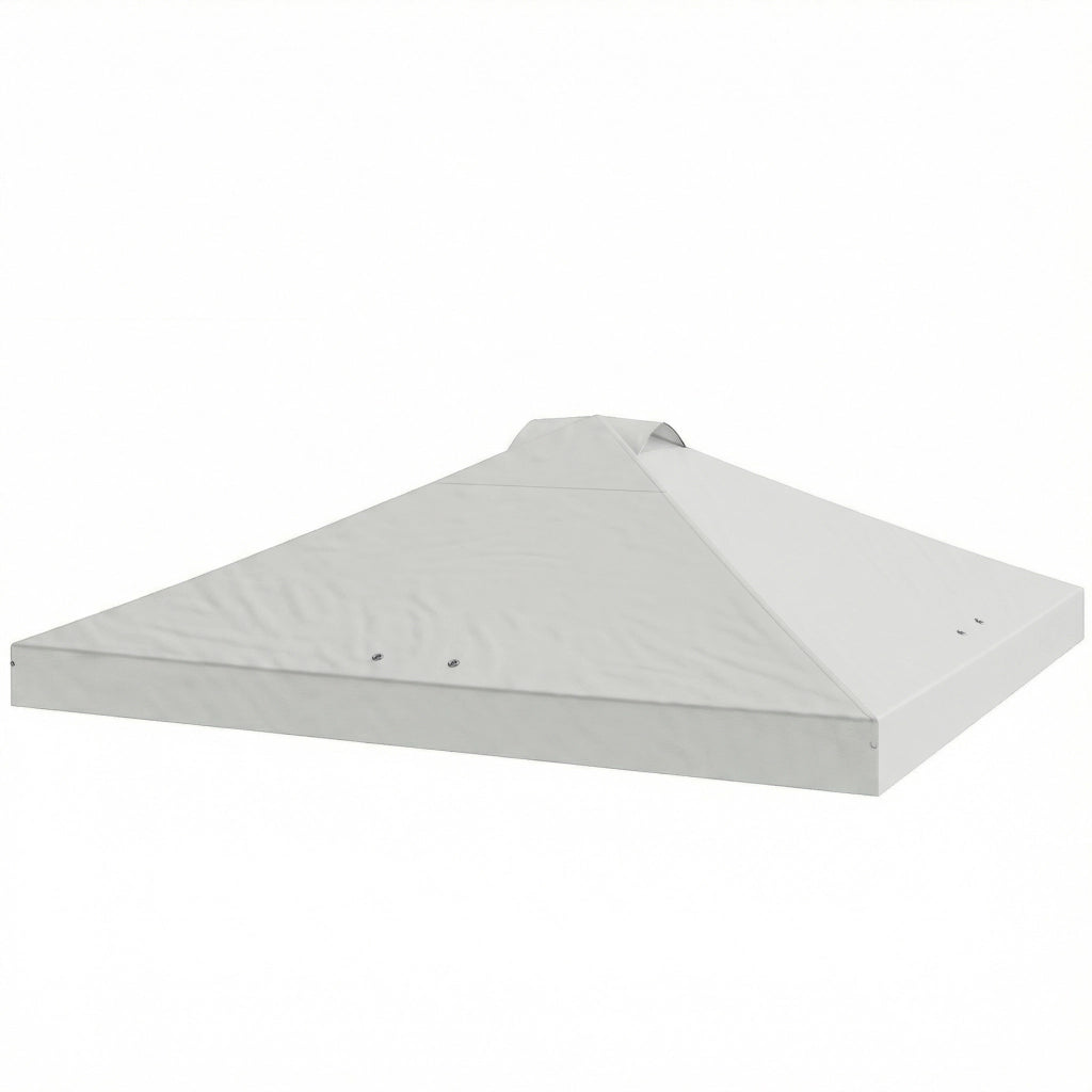 Tenda Pergola 3x3 m ¨C Zephmum ¨C Tessuto Oxford 210D UV50+ Bianco
