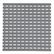 Tappeto per Doccia Antiscivolo 54 x 54 Grigio con Gommini Antiscivolo