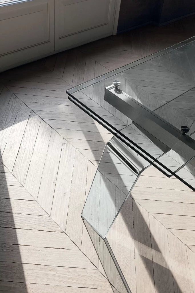 Tavolo crystal plus moderno allungabile target point 200x100x75