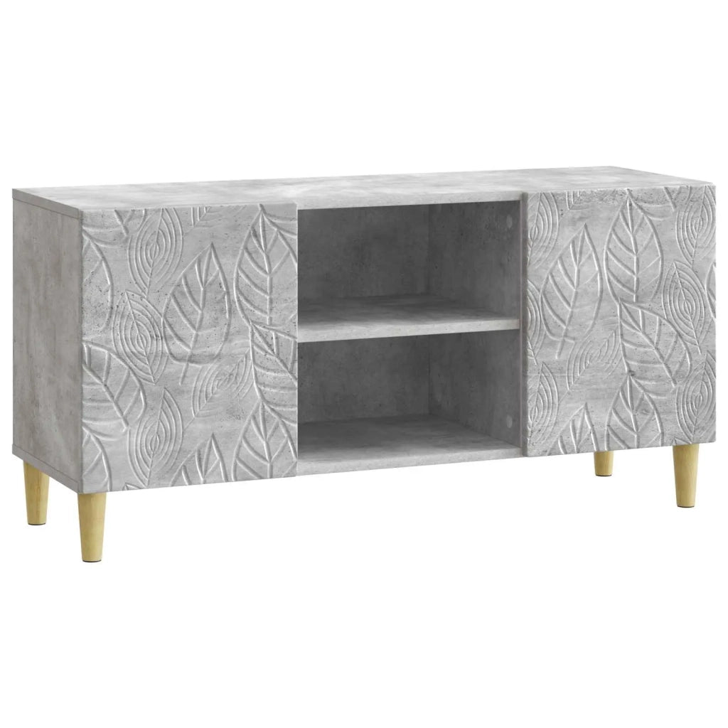 Mobile TV-Credenza per TV 102 x 34,5 x 50 cm Grigio Cemento 479206