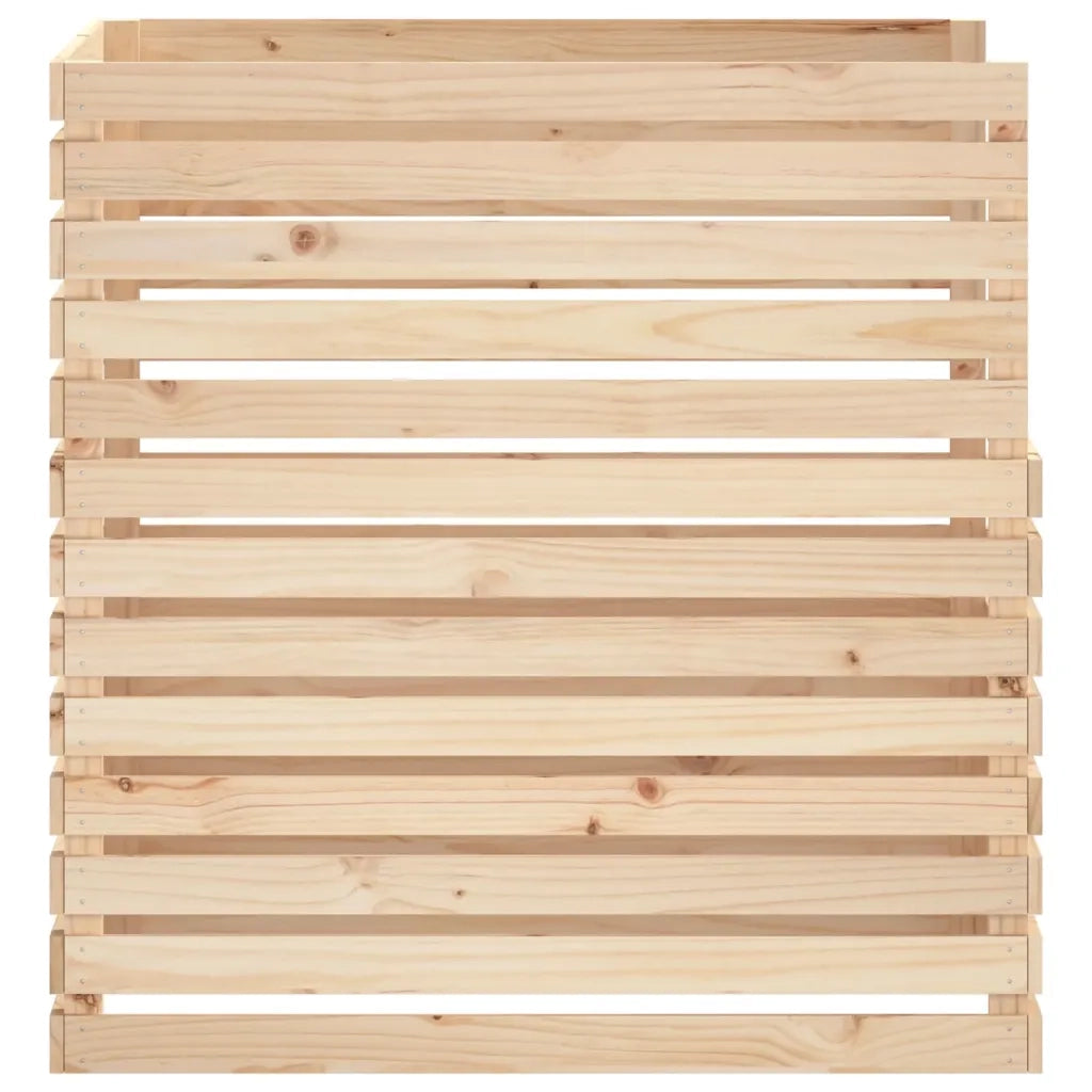 Compostiera 100x100x102 cm in Legno Massello di Pino 822192
