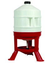 ABBEVERATOIO CON SERBATOIO IN PLASTICA SU TREPPIEDI  lt.30 di capienza ø cm.31x72h.    NOVITAL